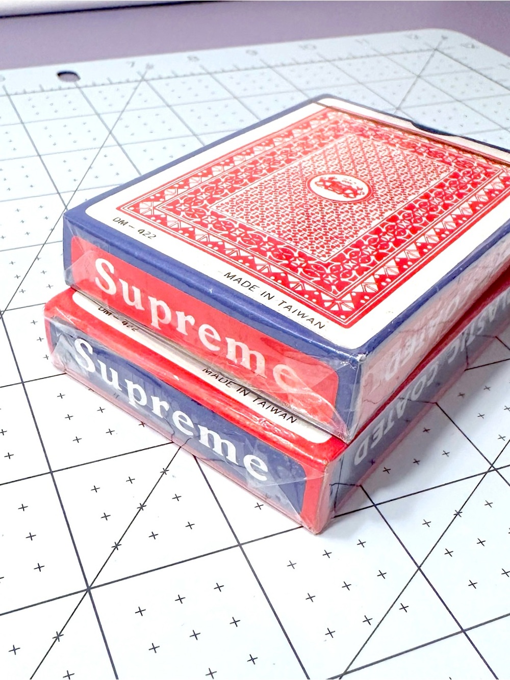 Supreme Red & Blue Playing Card Decks *New*